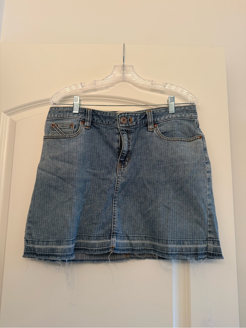 GAP Light Blue Denim Mini Skirt